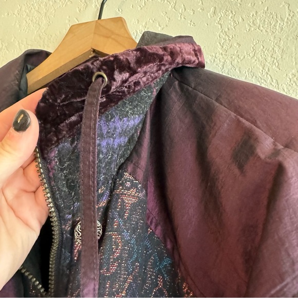 VINTAGE | Karizma East ltd. | 80s mulitcolored snow ski bomber wool jacket | L - Picture 11 of 16